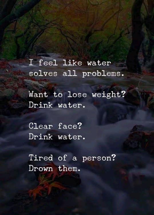 water
